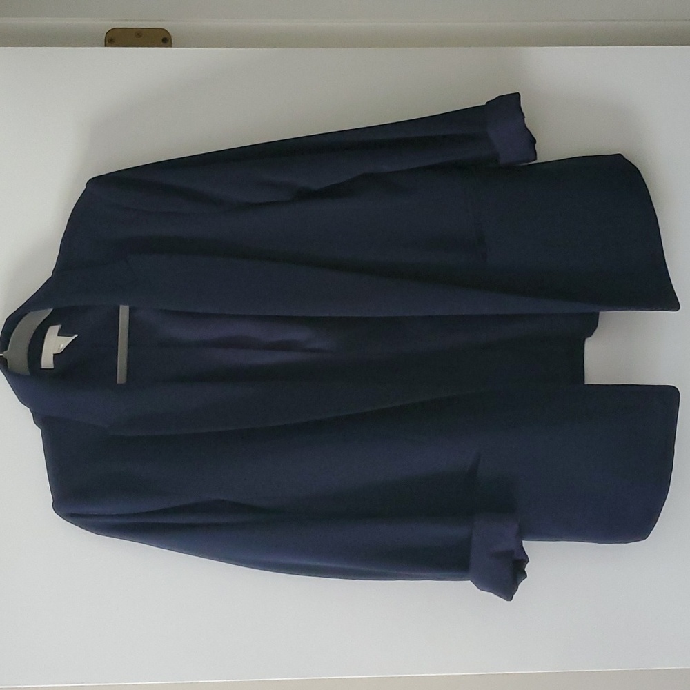 H&M Single Breasted One Button Blazer Navy